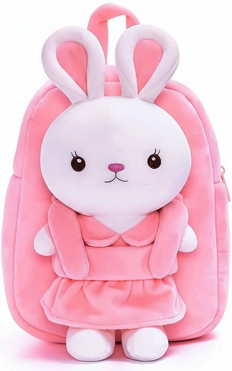 Buy UDHNA Cute Bunny Doll 3d Bag Soft Plush Backpack for Kids